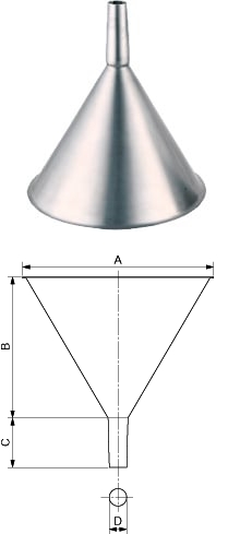 チタン製ロート