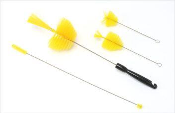 蒸留装置用ガラス器具　専用ブラシ