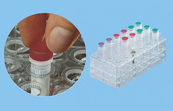 スペシャルラック（ギザ付スクリューキャップ マイクロチューブ専用）